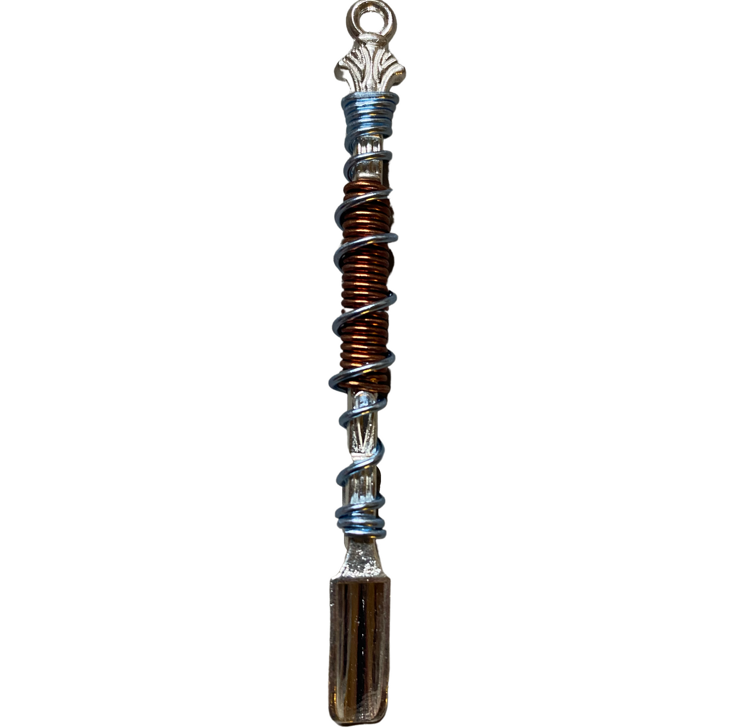 Brown and Blue Shovel